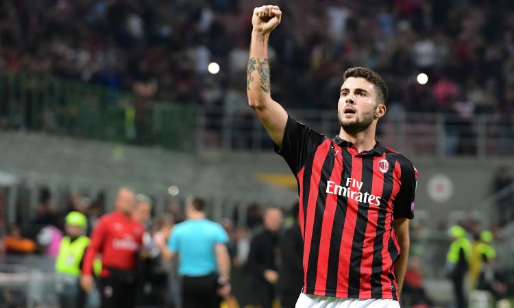 Risultati immagini per milan europa league cutrone