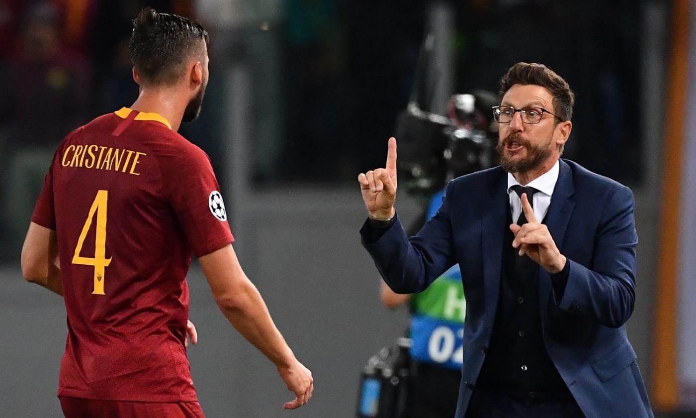 Roma, Di Francesco: 'Rigore? Non so se c'era... Dzeko? Non possiamo basare le nostre fortune su di lui'