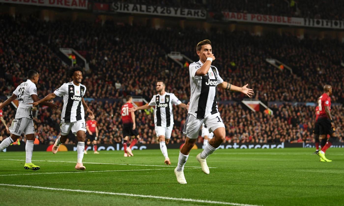 Juve: per Dybala 5 gol in 4 gare di Champions