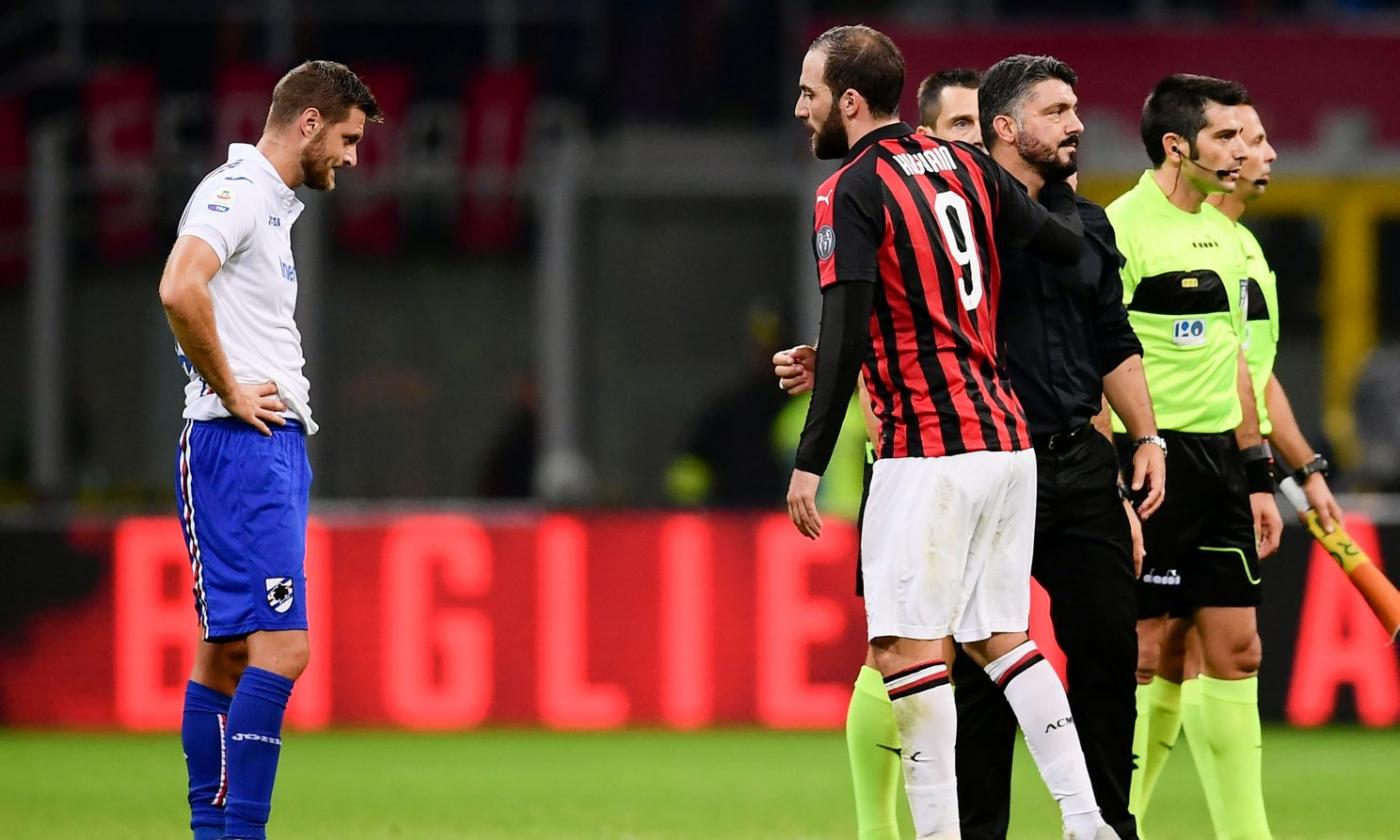 Milan, contro la Samp 'i cani arrabbiati' salvano Gattuso: ora si giochi col 4-4-2!