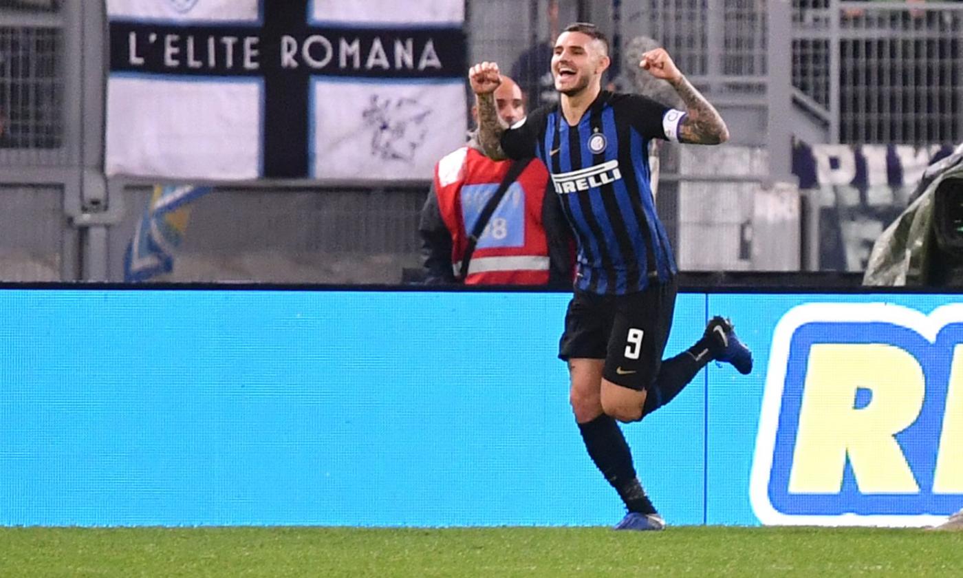 Icardi plays down Inter hopes of challenging Juventus