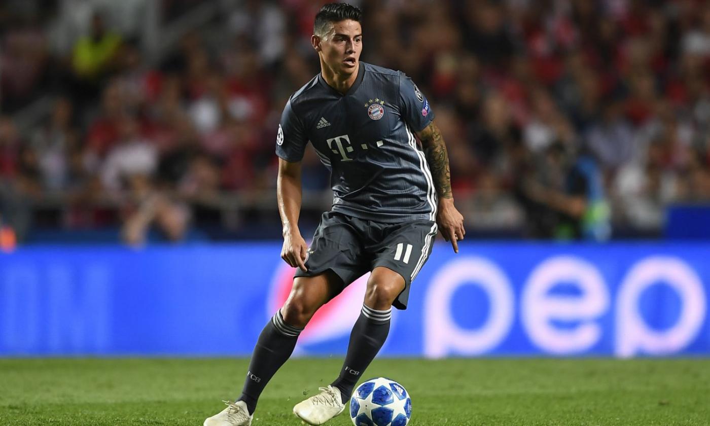 Napoli and Juve want James Rodriguez