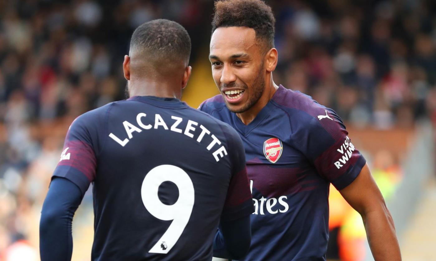 Arsenal, Lacazette: 'Aubameyang? Ma quale concorrenza, ci divertiamo'