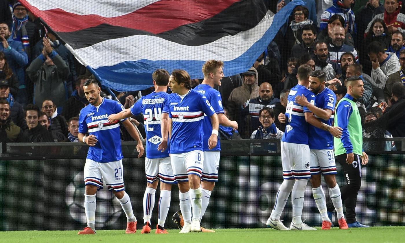 Sampdoria-Spal 2-1: il tabellino