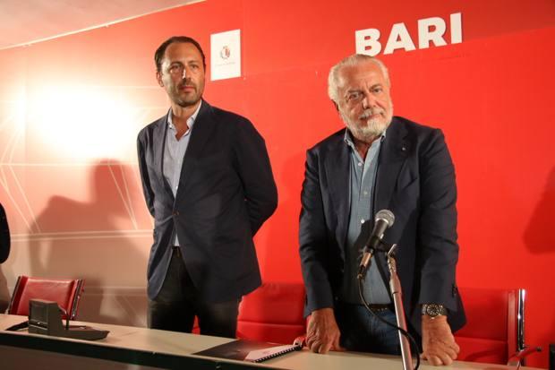 Bari, De Laurentiis: 'Lavoriamo al mercato, parliamo con Auteri e...'