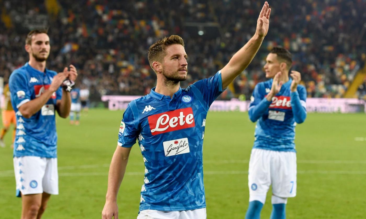 Injured Mertens to skip next Napoli match against Lazio?