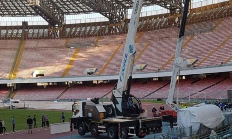 Napoli, dal Comune: "Presto un incontro col club per il restyling del San Paolo"