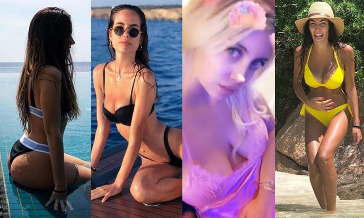 Non solo Wanda e Irene: Inter-Milan è sfida fra Wags in tribuna FOTO