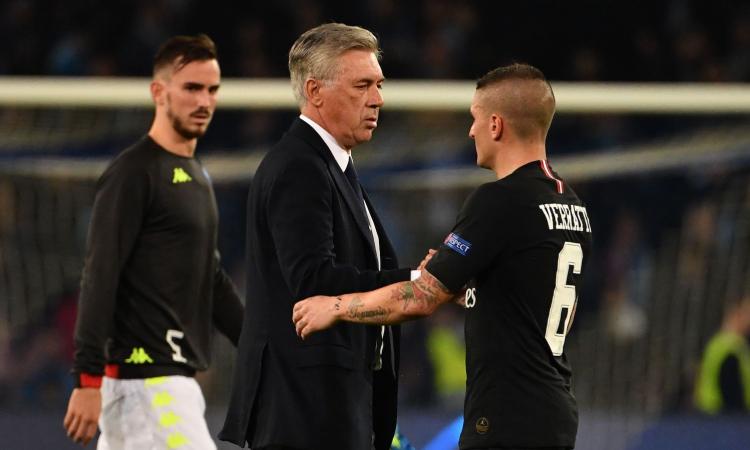 Napoli: festa rimandata per colpa di Buffon, ma Ancelotti è da applausi