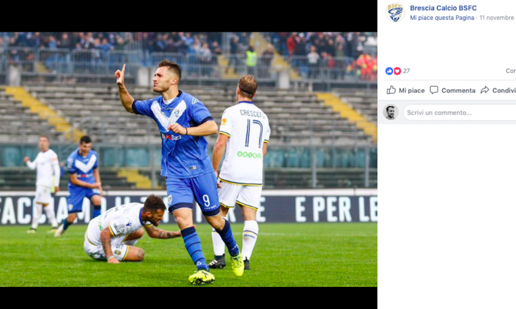 Brescia-Spezia 4-4: il tabellino