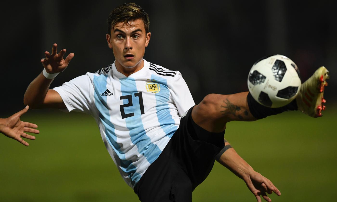 Juve, Dybala ai margini con l'Argentina