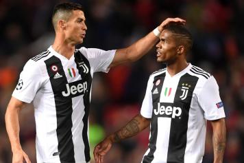 Image result for douglas costa with Ronaldo