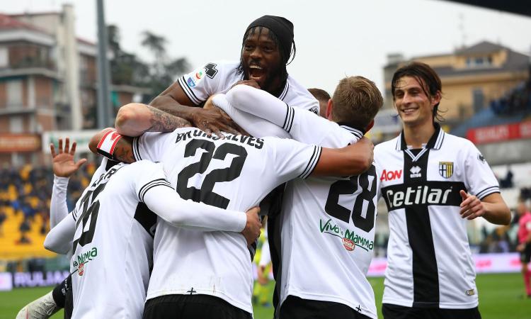 Parma-Roma 2-0: il tabellino