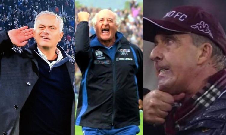 Da Mazzone a Mourinho, da Capello a Ventura: quando i tecnici esagerano