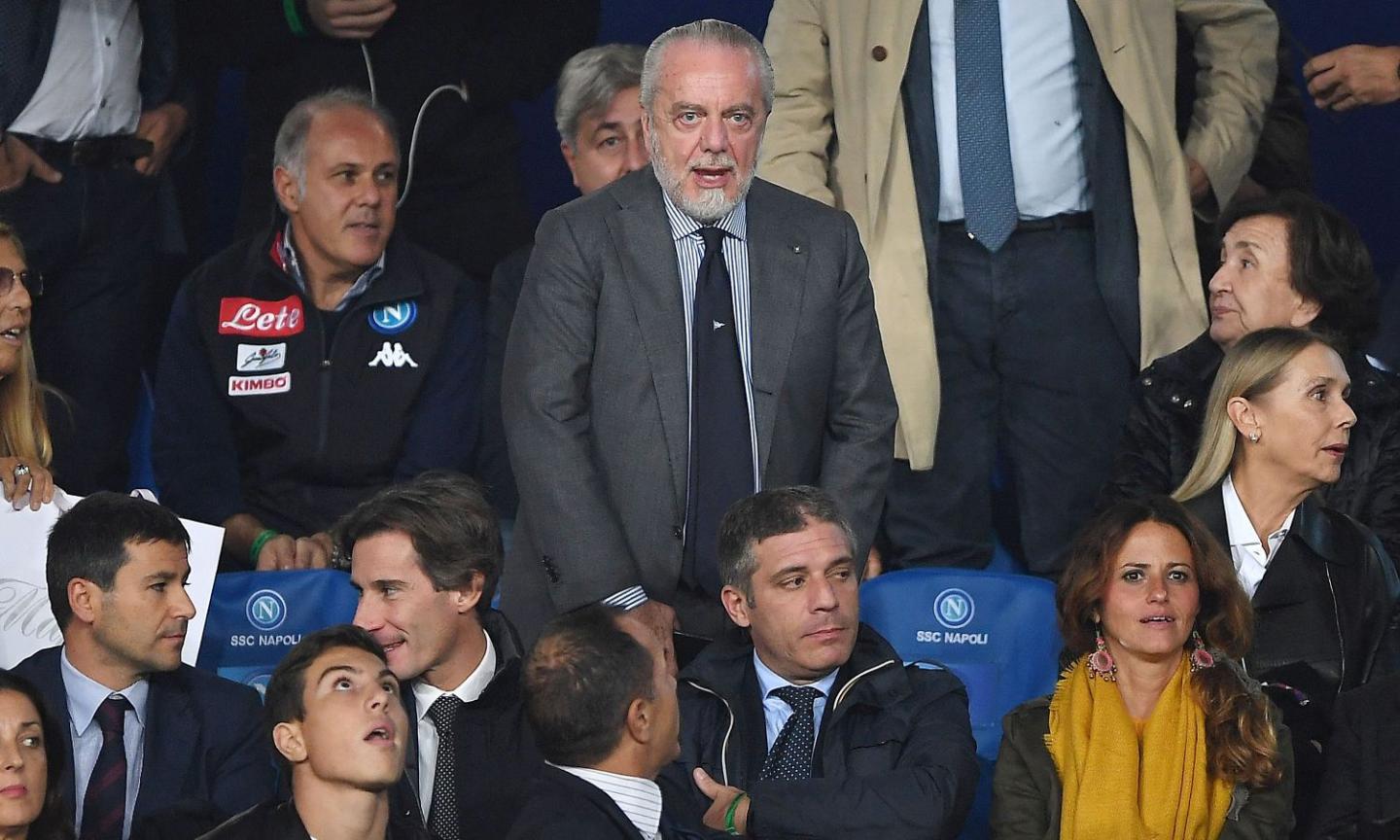 De Laurentiis polemico: 'Bene senza i titolari. Dedico la vittoria a Sandulli...'