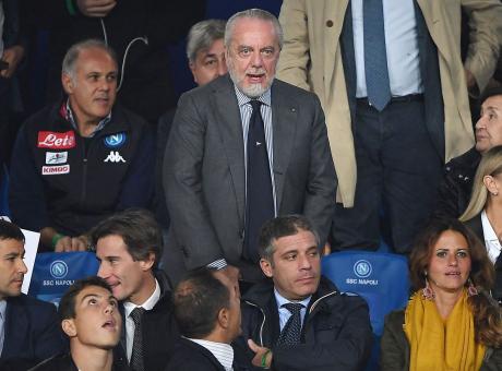 Frasi contro Mazzoleni prima di Inter-Napoli: deferito De Laurentiis