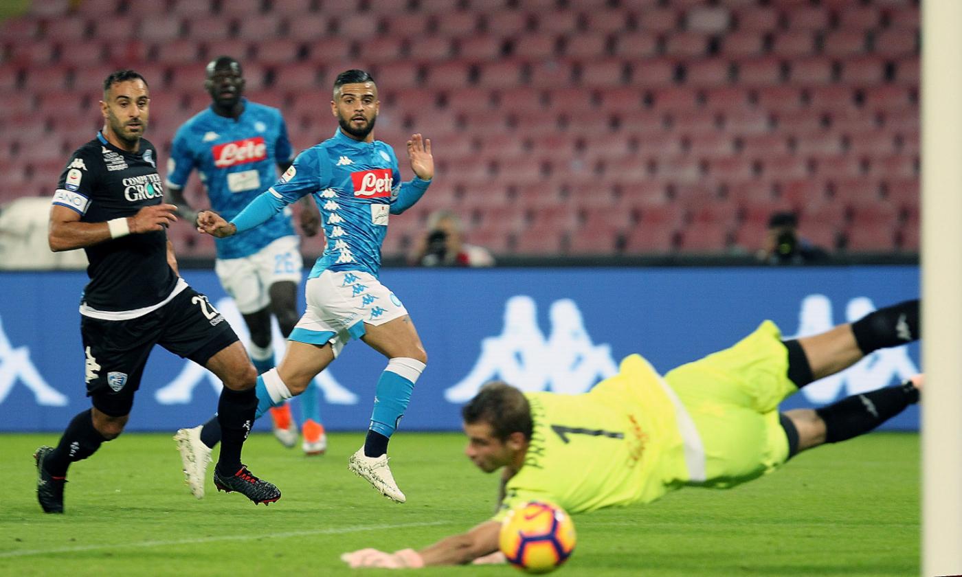 Napoli, le pagelle di CM: Insigne fa sognare, Mertens grande assente