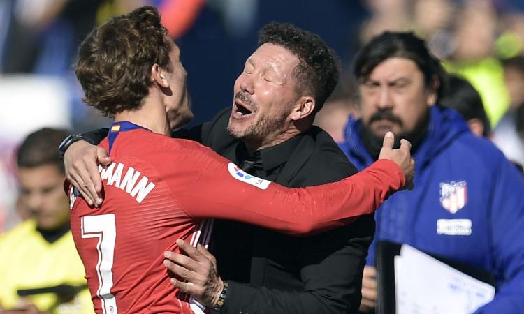 Griezmann la stella, Simeone il cuore: c'è l'Atletico sulla strada della Juventus