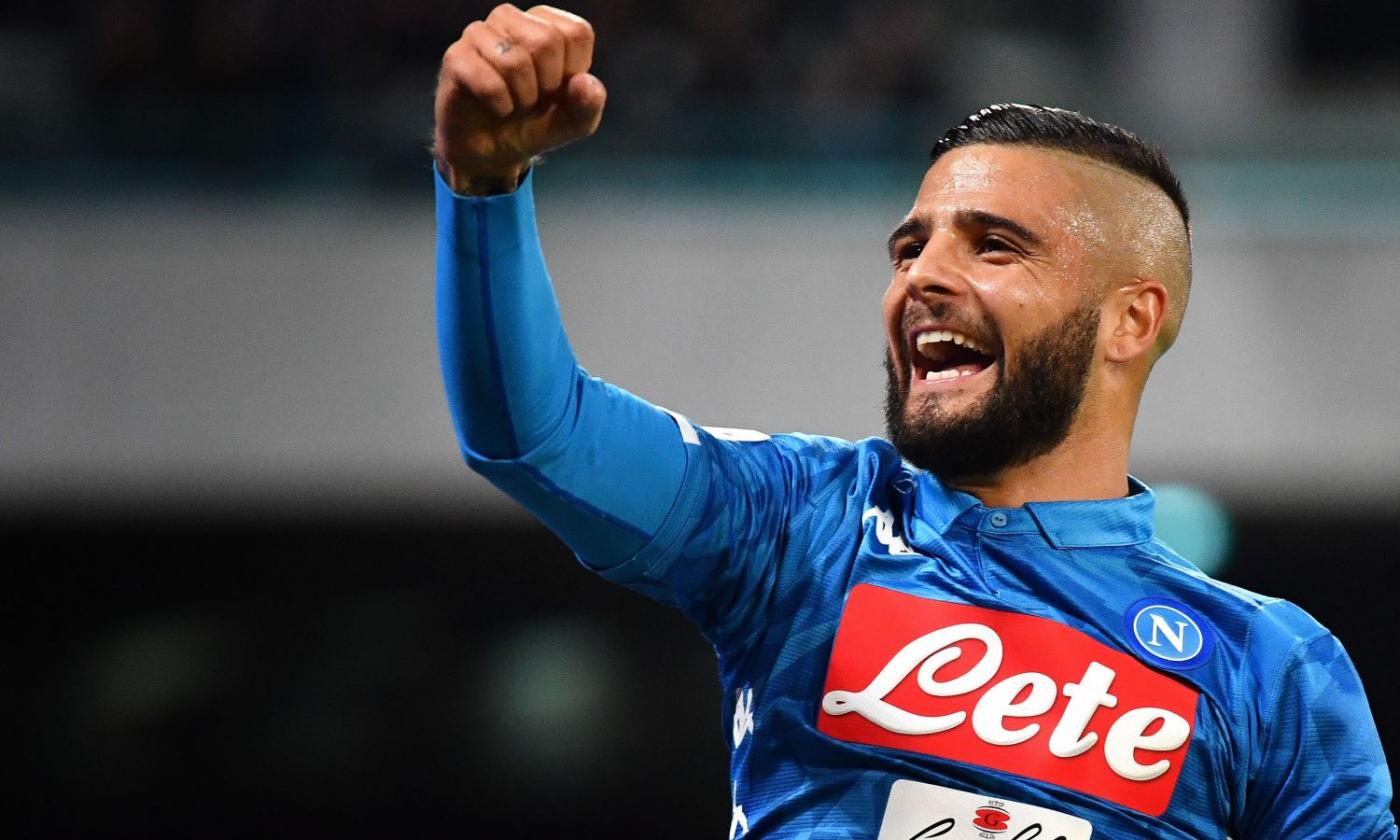 Con Insigne il Napoli parte sempre 1-0