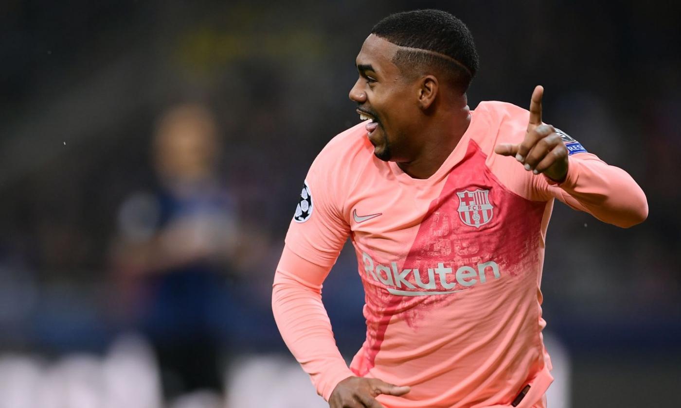 Inter su Malcom, ma il Barcellona...