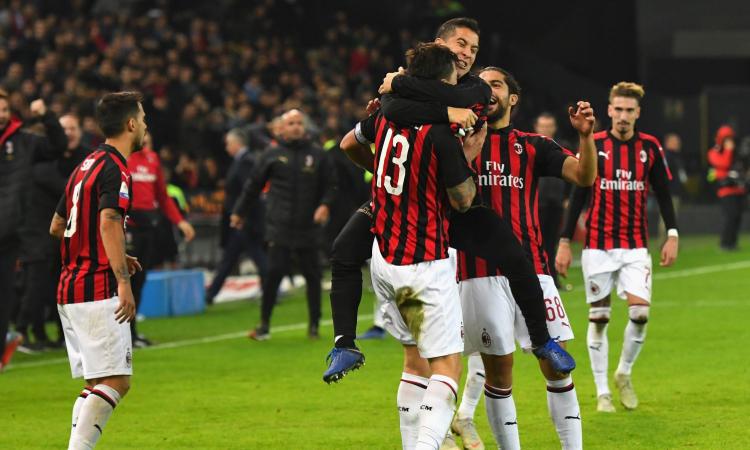 Ancora Romagnoli al 97': il Milan vince 1-0 a Udine e mantiene il quarto posto
