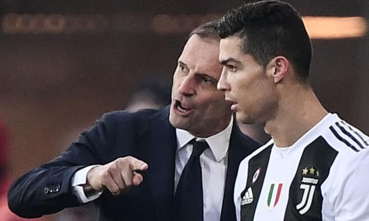 Ex Juve, Allegri: 'Ronaldo è una macchina da guerra'