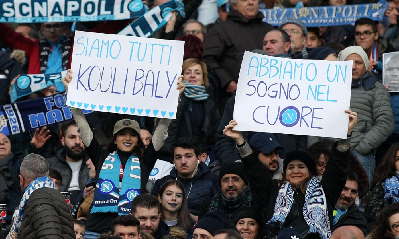 'Siamo tutti Koulibaly': Napoli si schiera con il suo campione FOTO 