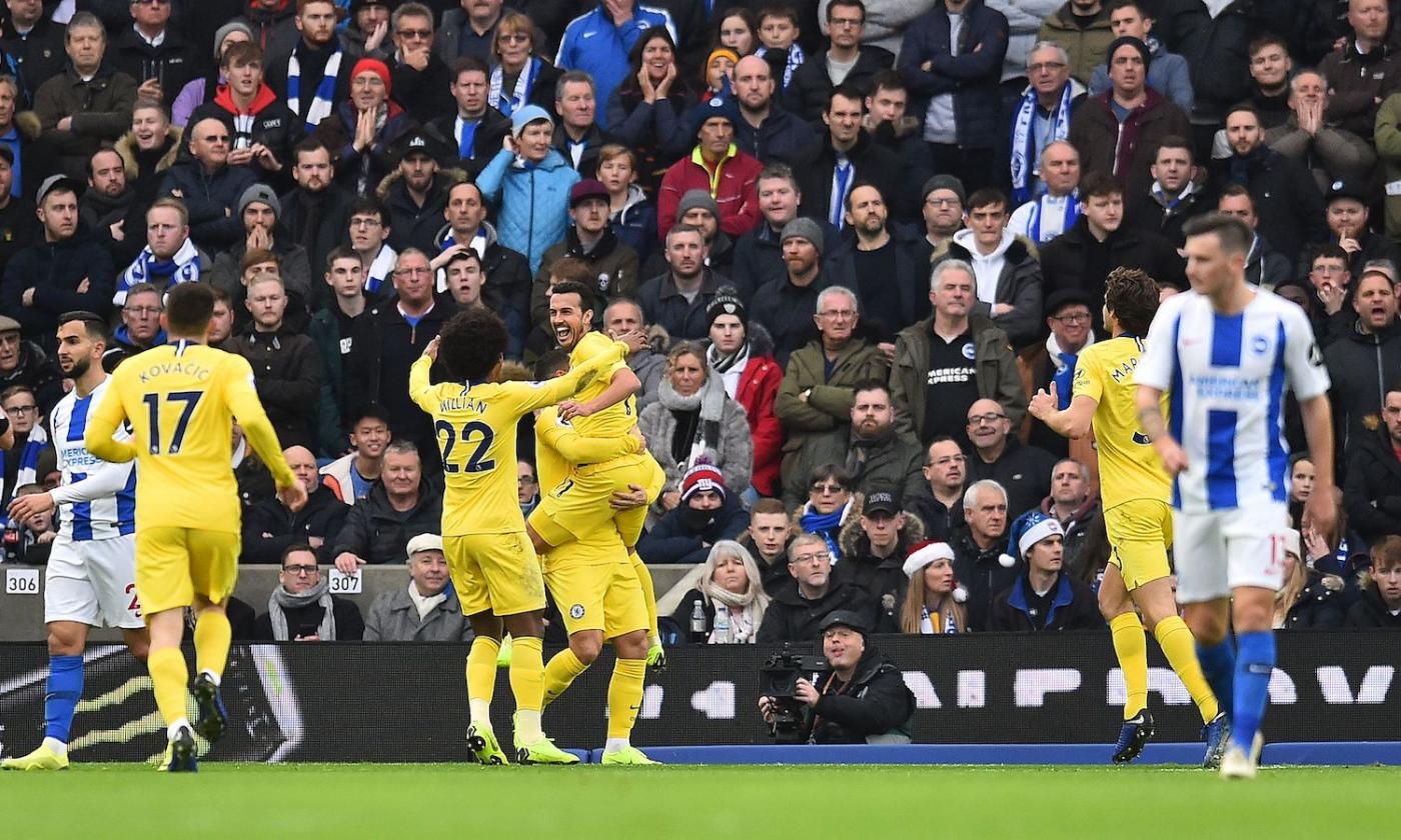 Premier: il Chelsea vince 2-1 ed è quarto, Arsenal sconfitto dal Southampton