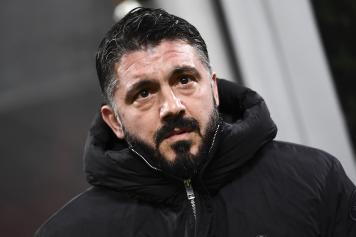 Gattuso infreddolito Milan