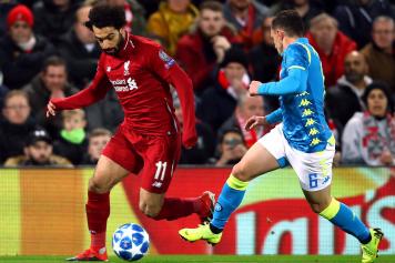 Salah Liverpool Mario Rui Napoli
