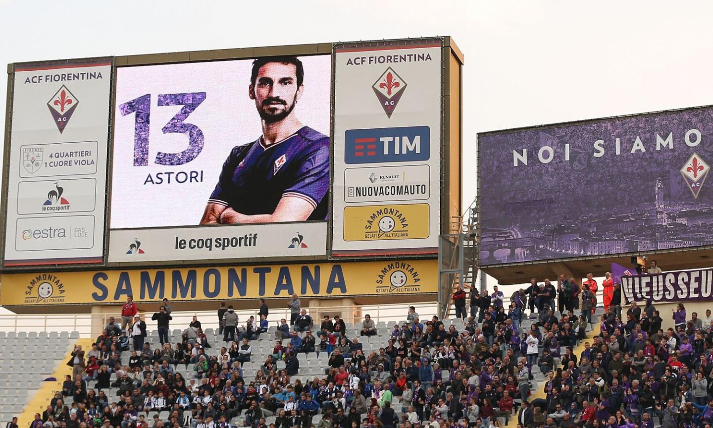 One year without Astori: the message of Fiorentina