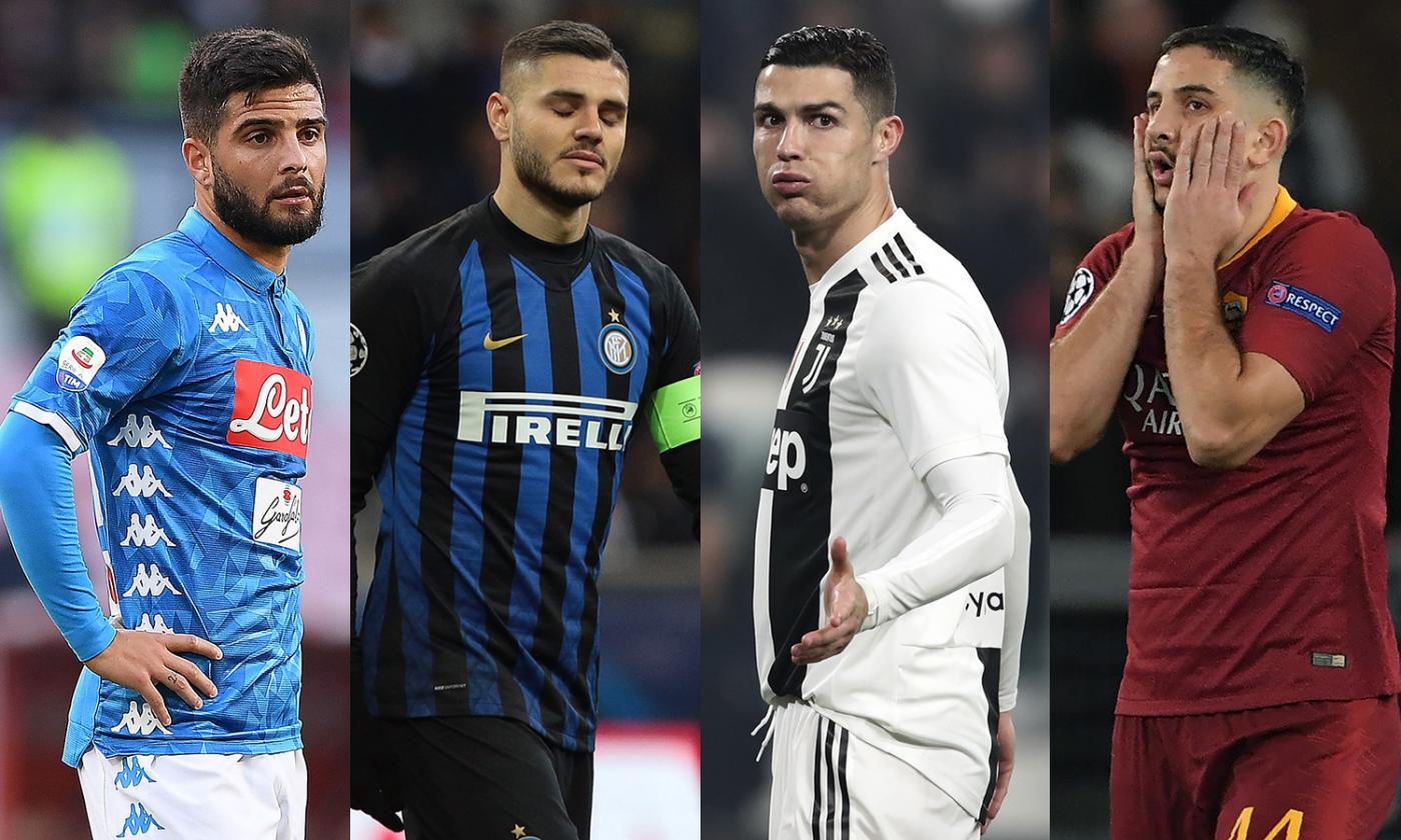 I due giorni più umilianti: Juve e Roma imbarazzanti come l'Inter, che figure!