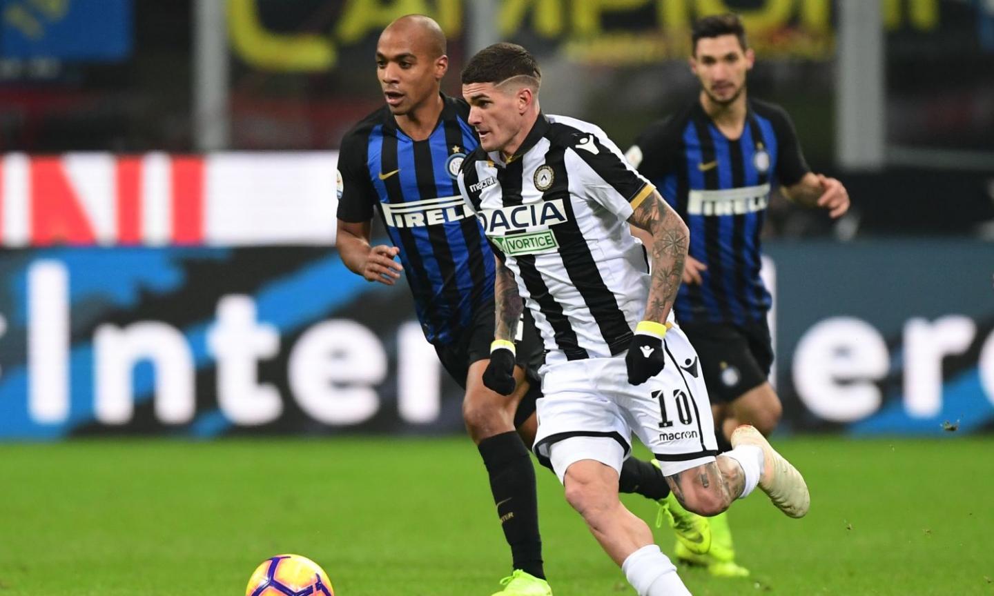 Inter-Udinese 1-0: il tabellino