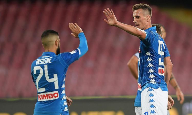 Napoli, accordo per il rinnovo di Milik