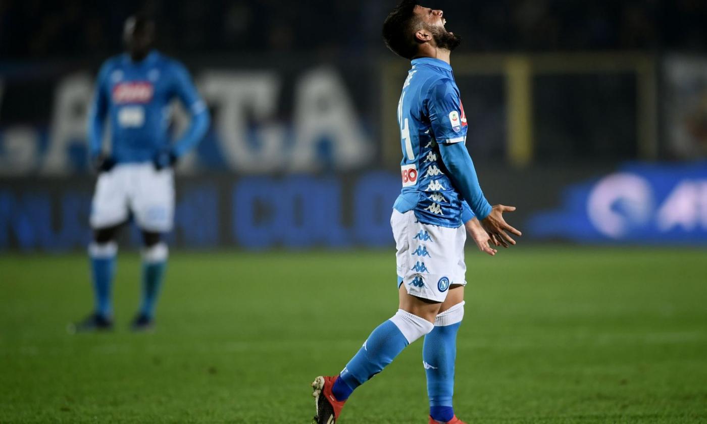 Atalanta-Napoli 1-2: il tabellino