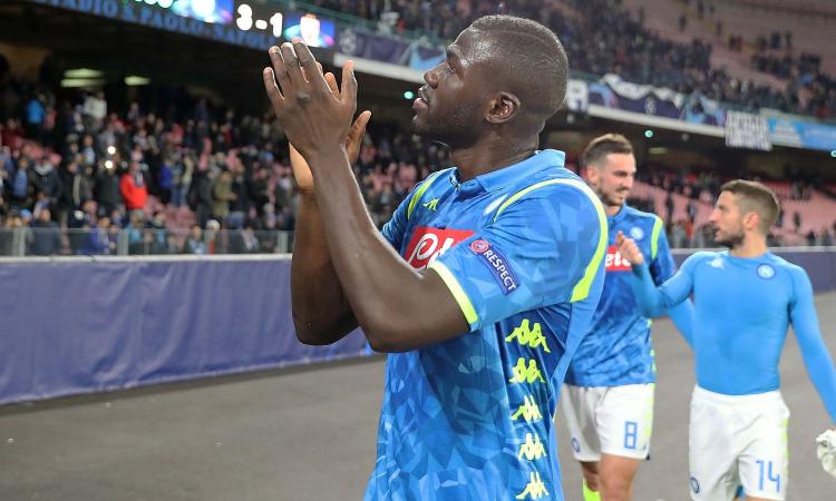 Napoli, prima assenza stagionale per Koulibaly: salta il Frosinone