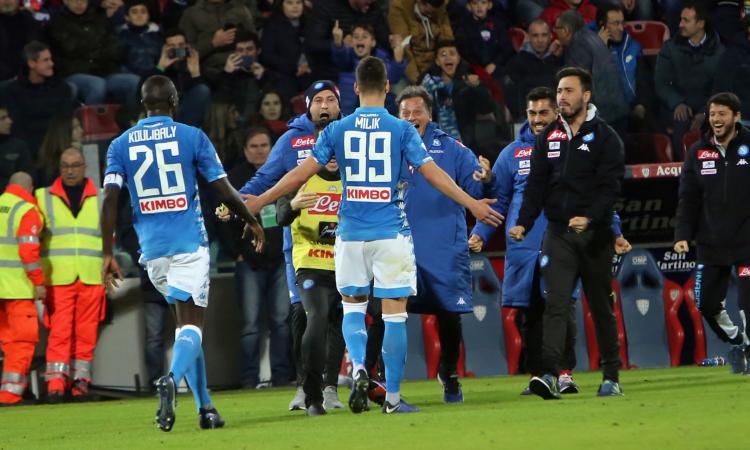 Milik grazie: il campionato esiste ancora, ma Ancelotti esagera
