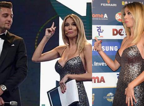 Diletta sul palco cattura l'occhio FOTO