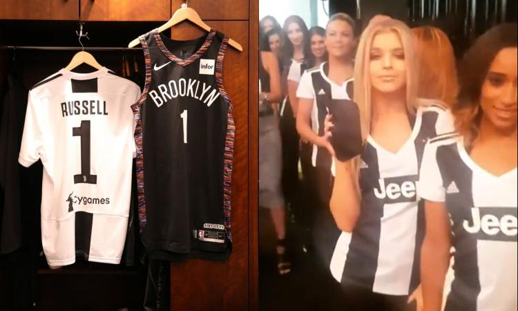 Juventus Night in Nba: cheerleders e giocatori in bianconero, tutte le FOTO! E i Nets tornano a vincere dopo 8 ko...