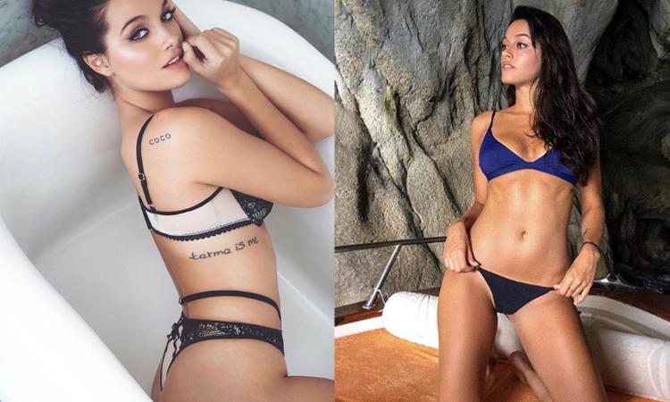 Oriana, lady Dybala sexy in vasca FOTO