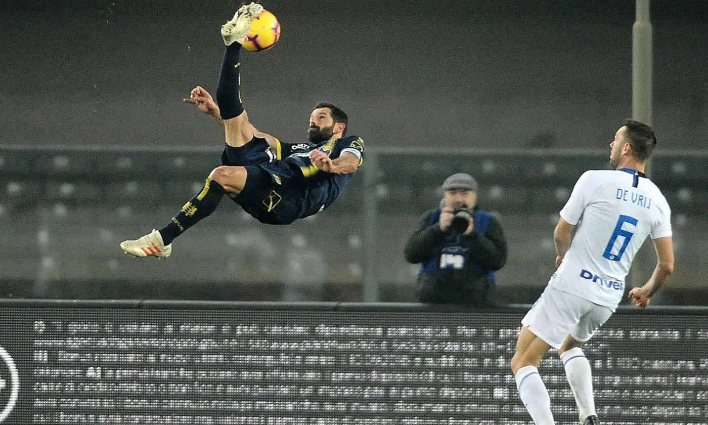 Chievo, settimo gol di Pellissier all'Inter: è la seconda vittima preferita