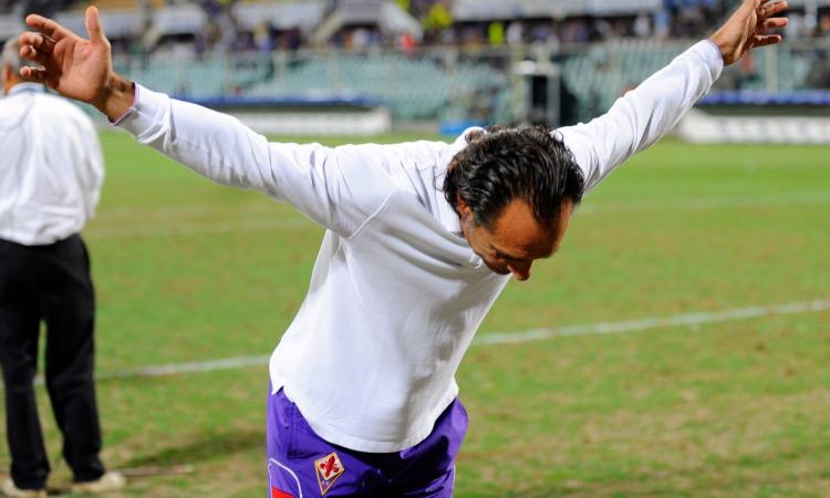 Anfield, Ovrebo, i gol di Toni: Prandelli, sarà dura giocare contro la Fiorentina