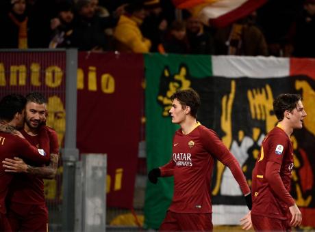 Roma, infortunio al polpaccio per Perotti: fuori per almeno due settimane