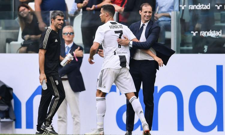 Allegri ascolti Zidane: Ronaldo è una macchina, ma non può dribblare l'età