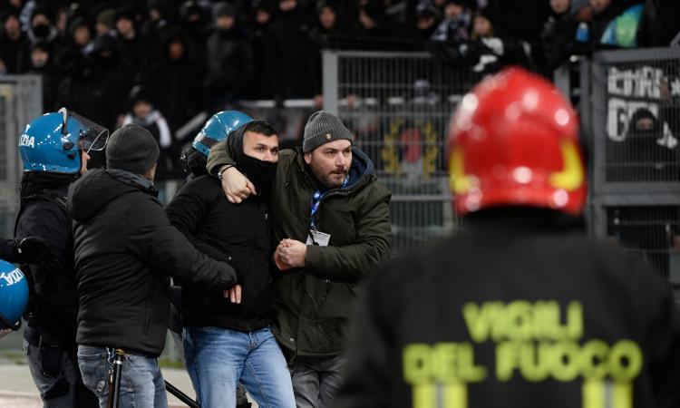 Inter-Eintracht: si temono scontri, intervengono atalantini e laziali