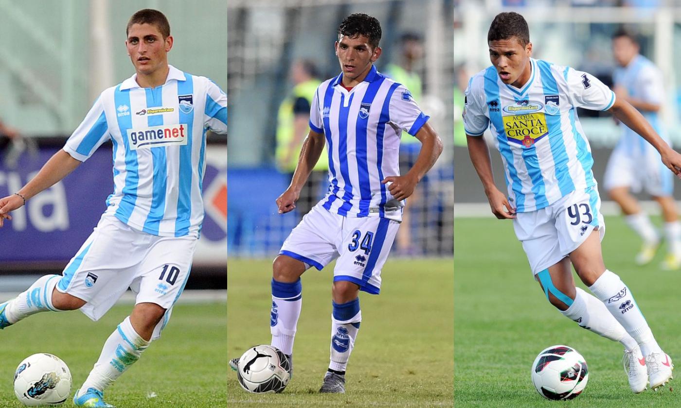 Verratti, Torreira e Quintero: da Pescara alla conquista del mondo