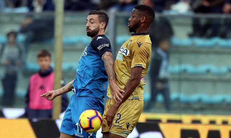 Convocati Udinese: torna Wague, out Samir e Teodorczyk