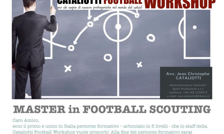 Master in Football Scouting (I livello col Parma calcio): 2-3 marzo a Reggio Emilia!