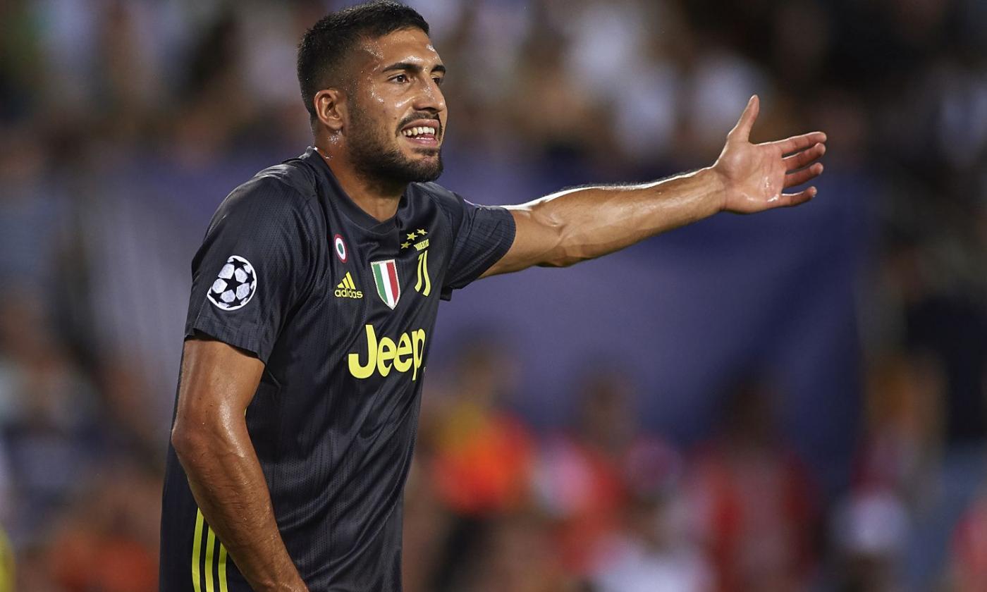 Juve, Emre Can in dubbio per l'Ajax, oggi nuovi esami