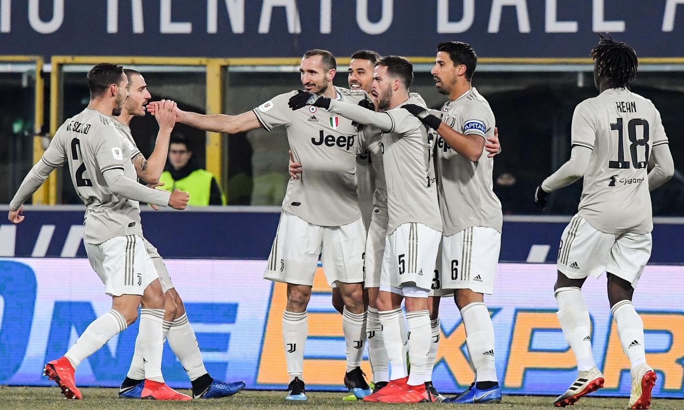 Juve, è record di clean sheets consecutivi in Coppa Italia